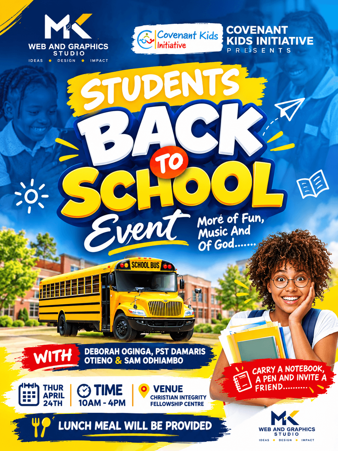 Event flyer design
